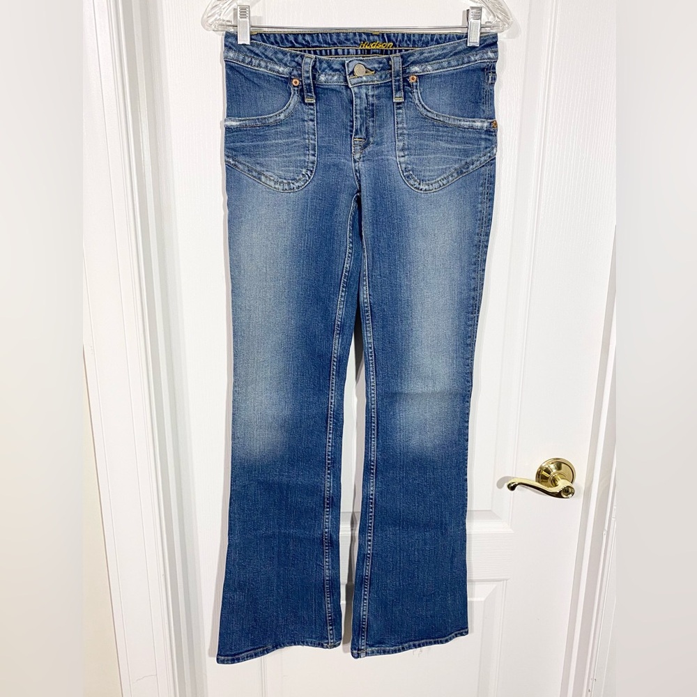 Y2K Hudson Low Rise Bootcut Jeans Vintage MADE IN USA Size 29